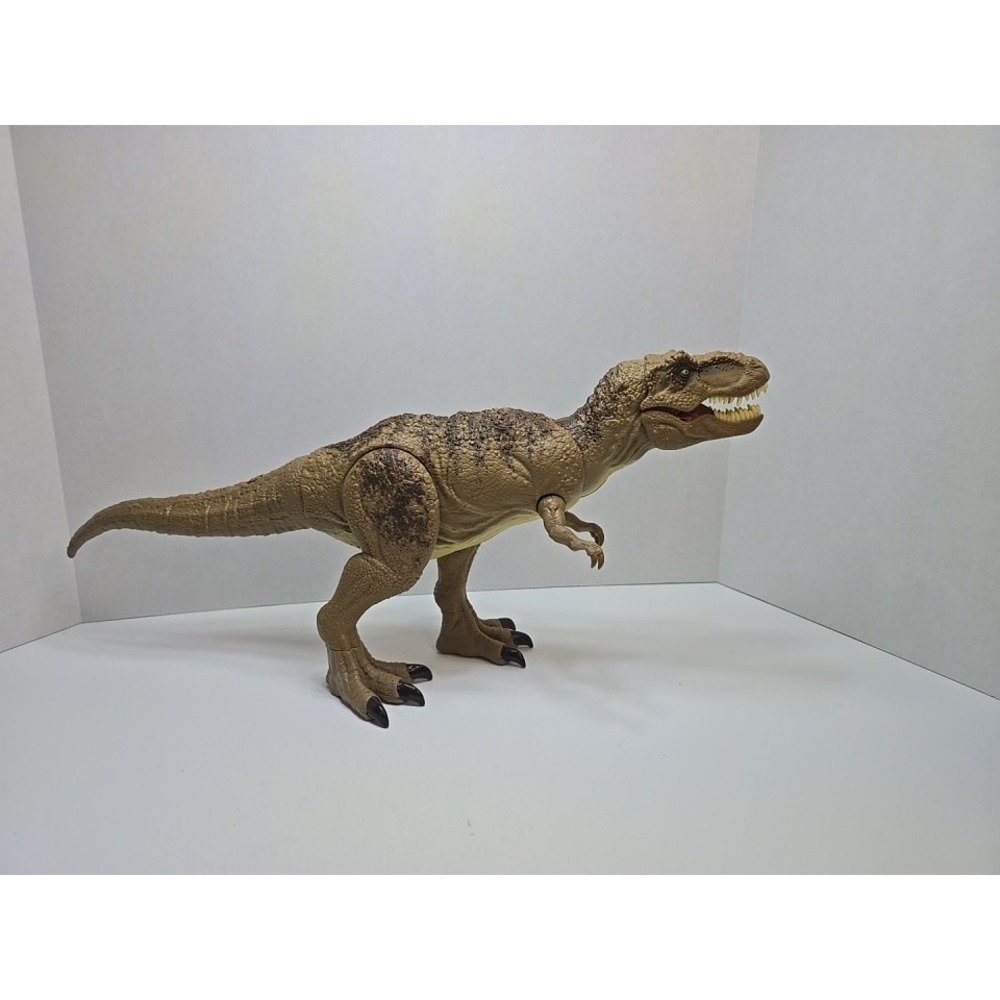 Mattel 2020 Jurassic World 'Epic Roarin' T-Rex' - Movement & Sound TESTED WORKS